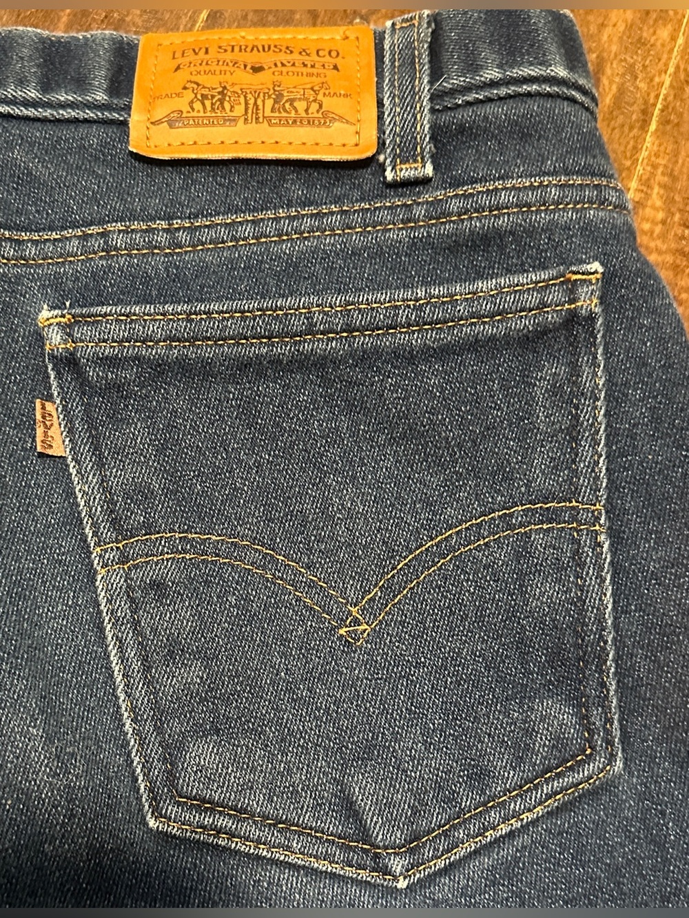 Orange Tag Levi's 545 Denim Jeans Straight Leg Relaxed Fit Men's 38x31